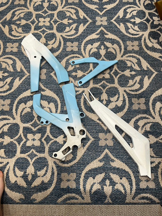 Surron LBX frame guards Pre-Painted