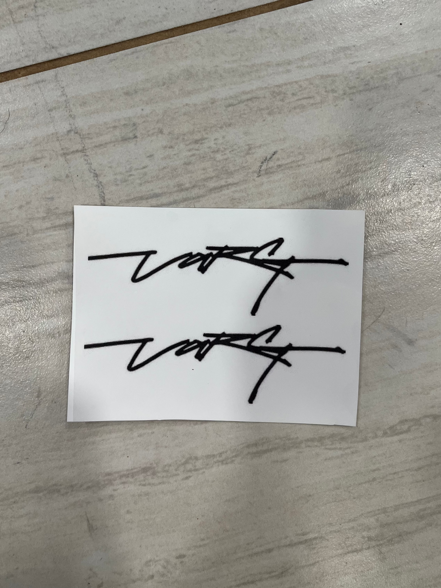 Stark varg stickers